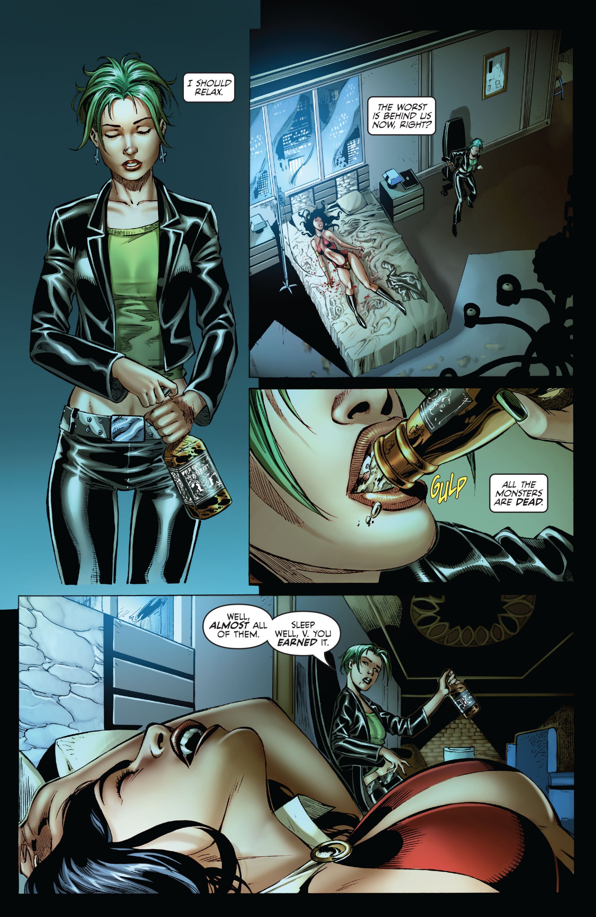 Read online Vampirella (2010) comic -  Issue #7 - 9