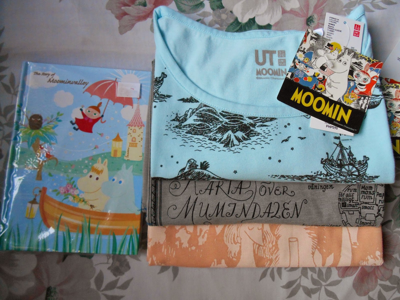 Uniqlo UT Moomin Women's T-shirts and Moomin Diary