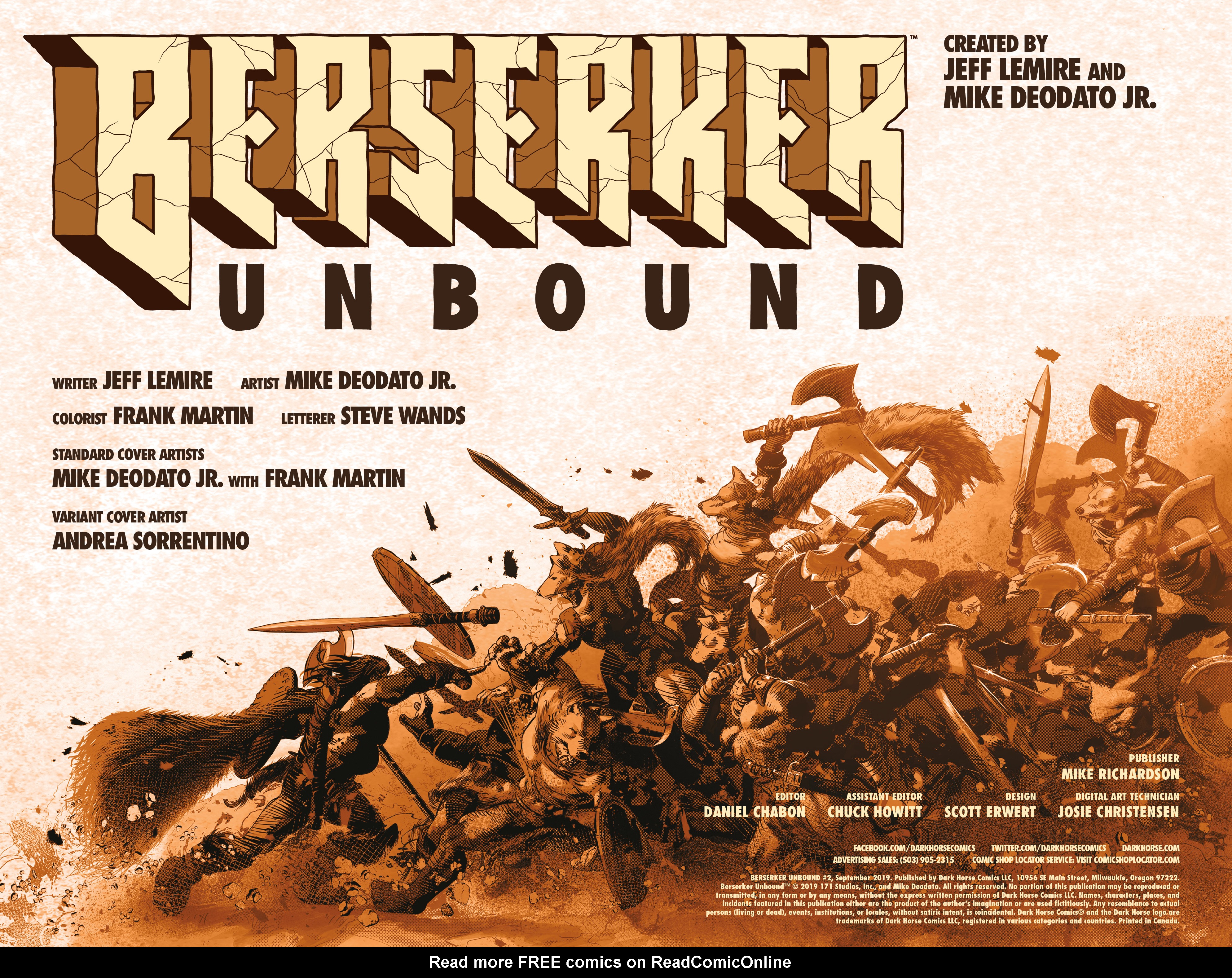Read online Berserker Unbound comic -  Issue #2 - 2