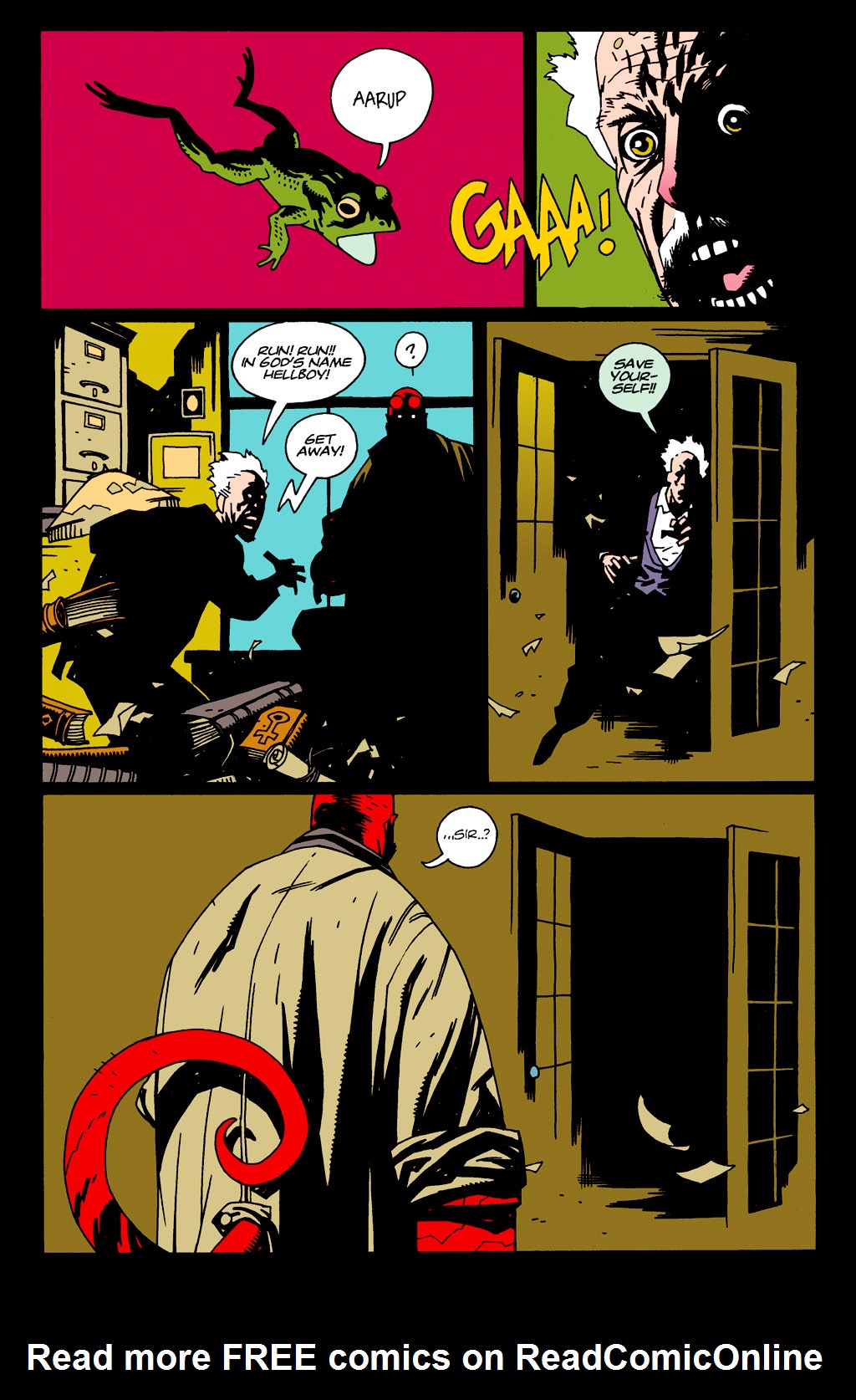 Read online Hellboy: Seed of Destruction comic -  Issue #1 - 16