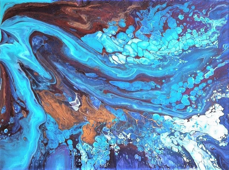 Abstract Fluid Art by Seraph-Eden Carr from Canada. Abstract Fluid Art by Seraph-Eden Carr from Canada.