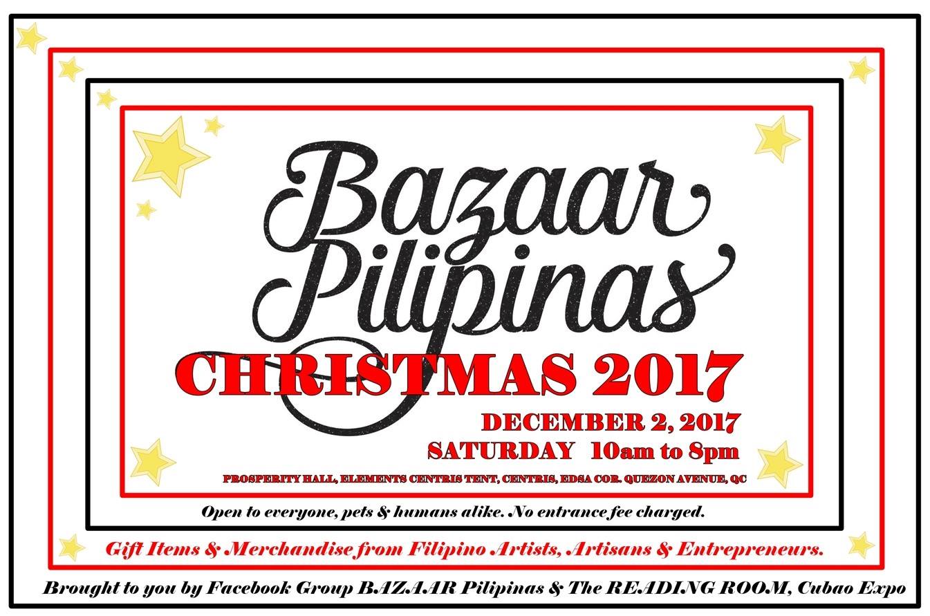 Manila Shopper Bazaar Pilipinas Christmas 2017 at Centris
