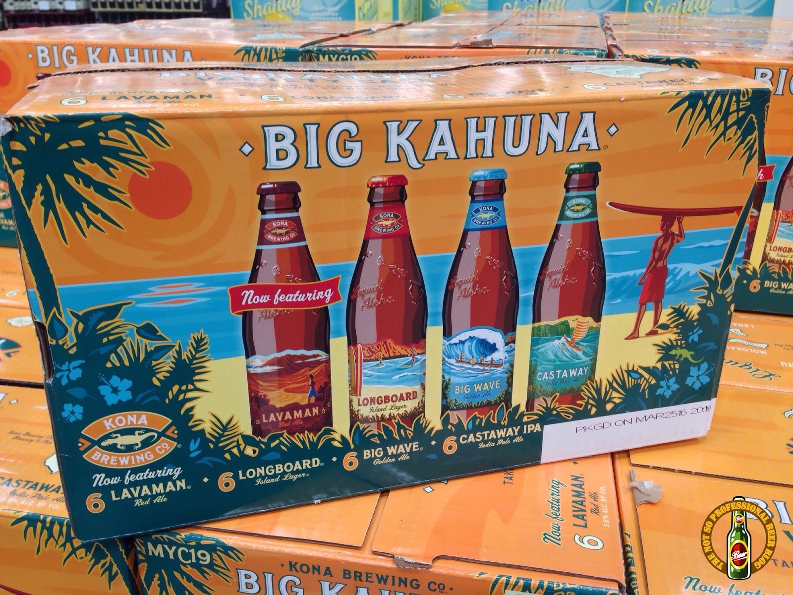 The Not So Professional Beer Blog Kona The Big Kahuna at Craft Brew