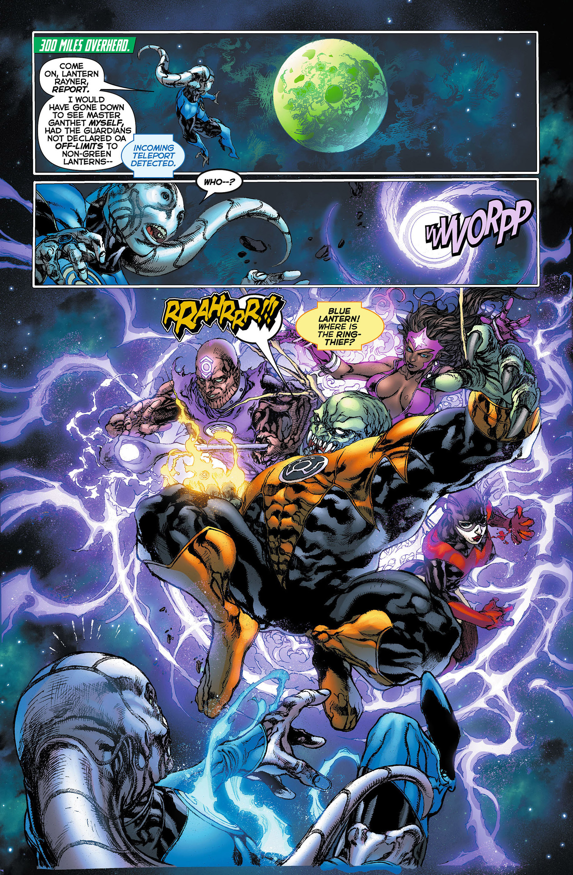 Read online Green Lantern: New Guardians comic -  Issue #3 - 5