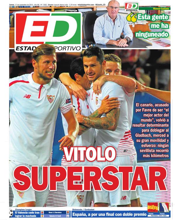 Sevilla, Estadio Deportivo: "Vitolo Superstar"