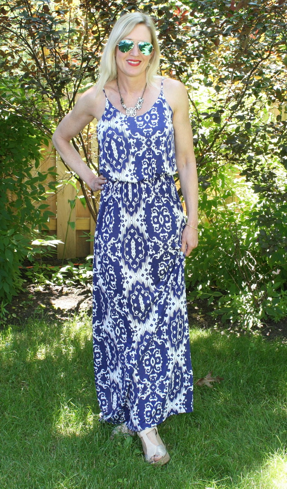 effortless and cool summer maxi dress