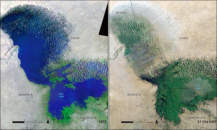 A Little Reality: Disappearing Lakes