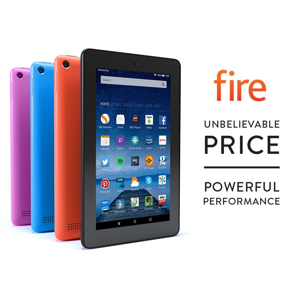 Budget Fire Tablet 7 inch 8GB, quardcore, amazon £49.99 + free shipping