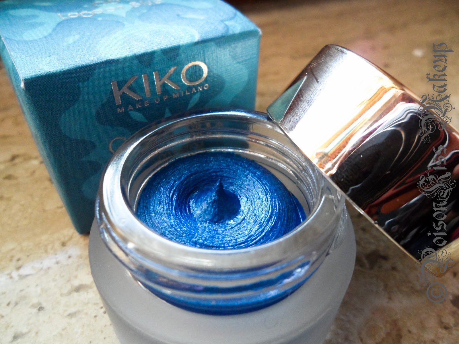 PoisonKiss Make up KIKO Colour Shock long lasting eyeshadow 05 Fierce Violet & 06 Lagoon Blue