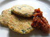 Cheese and Herb Fritters with Tomato Balsamic Jam