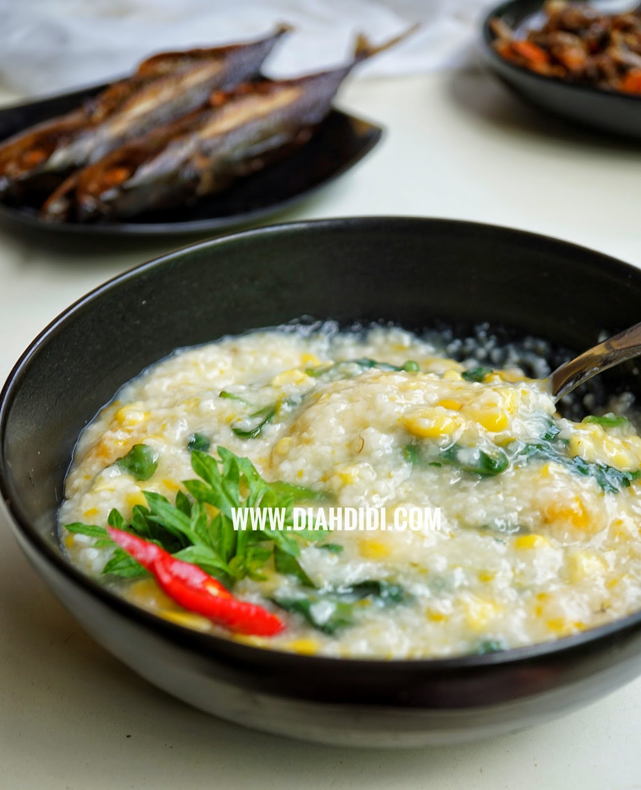 Diah Didi S Kitchen Bubur Ala Manado Pakai Rice Cooker