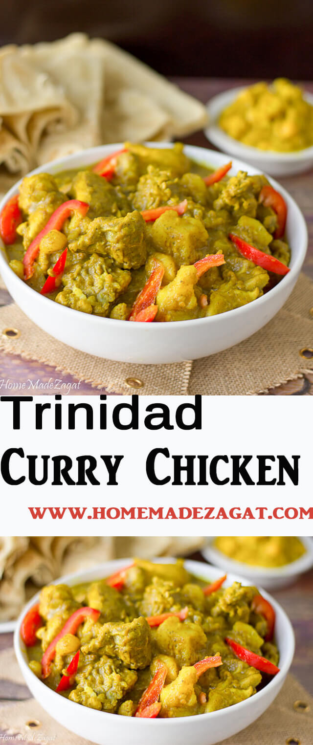 Delicious Curry Chicken Trinidad Style