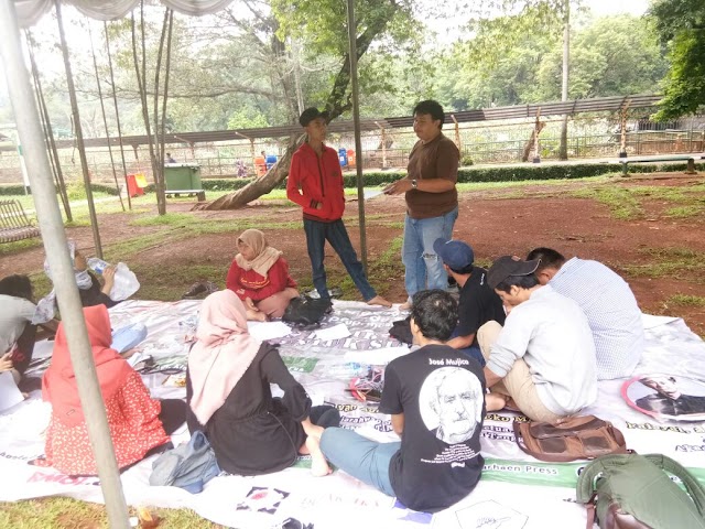 Diskusi Rutin LPM Marhaen Adakan di Taman Marga Satwa Ragunan