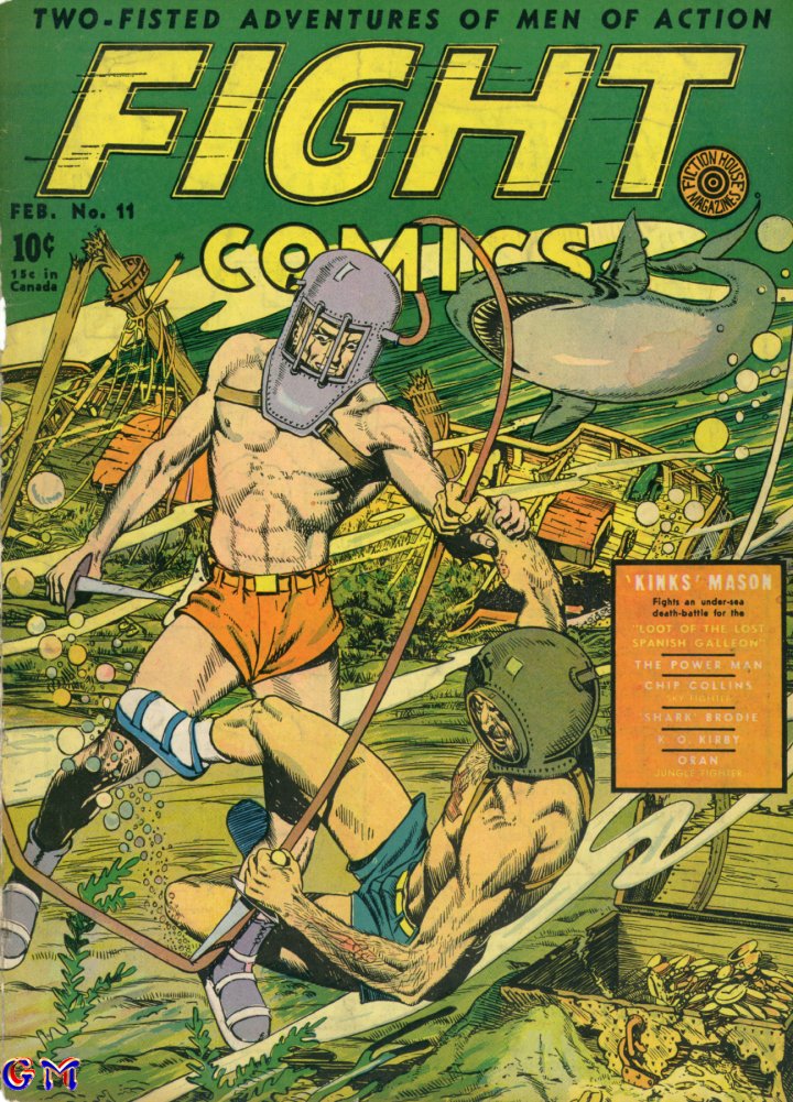 Read online Fight Comics comic -  Issue #11 - 1