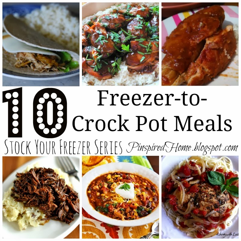 Pinspired Home: Stock Your Freezer: Freezer to Crock Pot Kits
