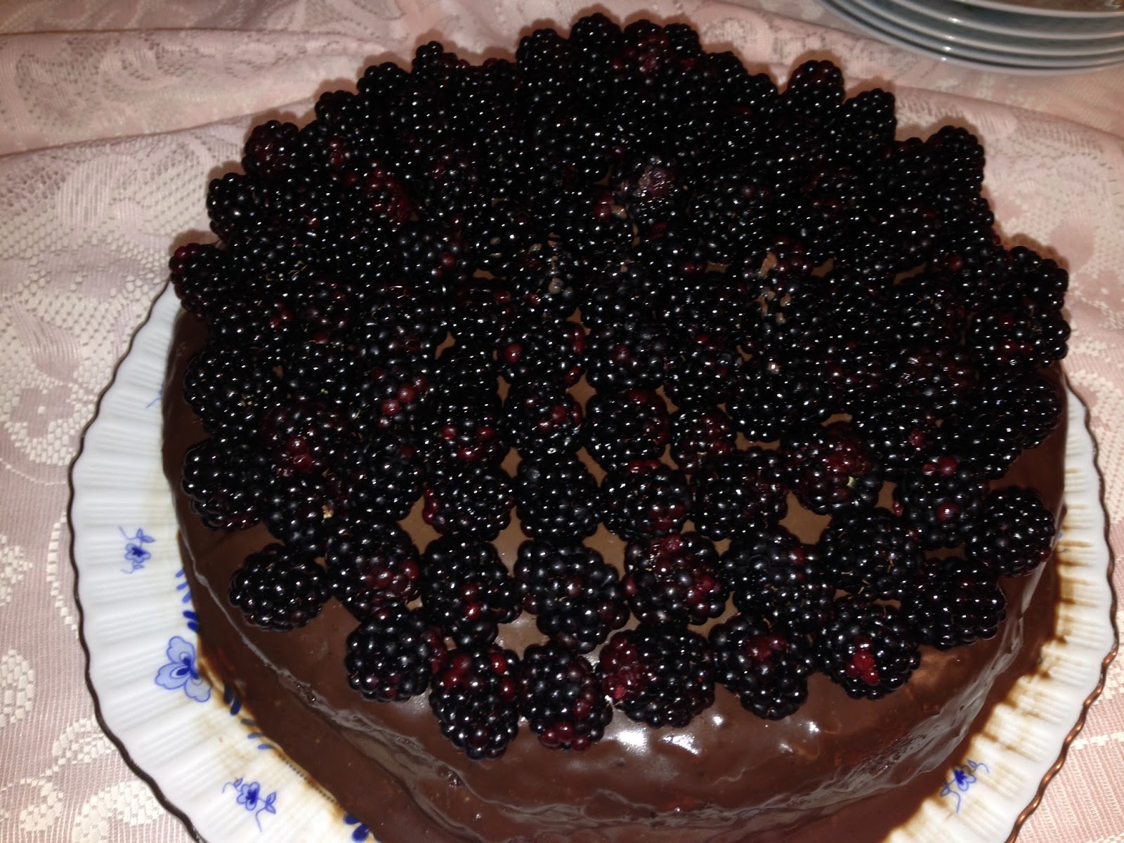 gulsenlilezzetler Böğürtlenli Pasta Tarifim&hellip;