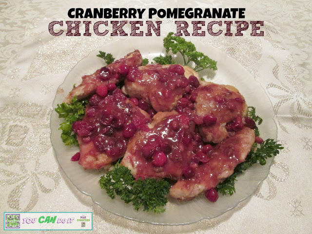 Cranberry Pomegranate Recipe for Chicken