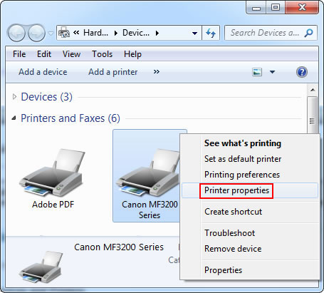 Cara mengetahui IP Address Printer
