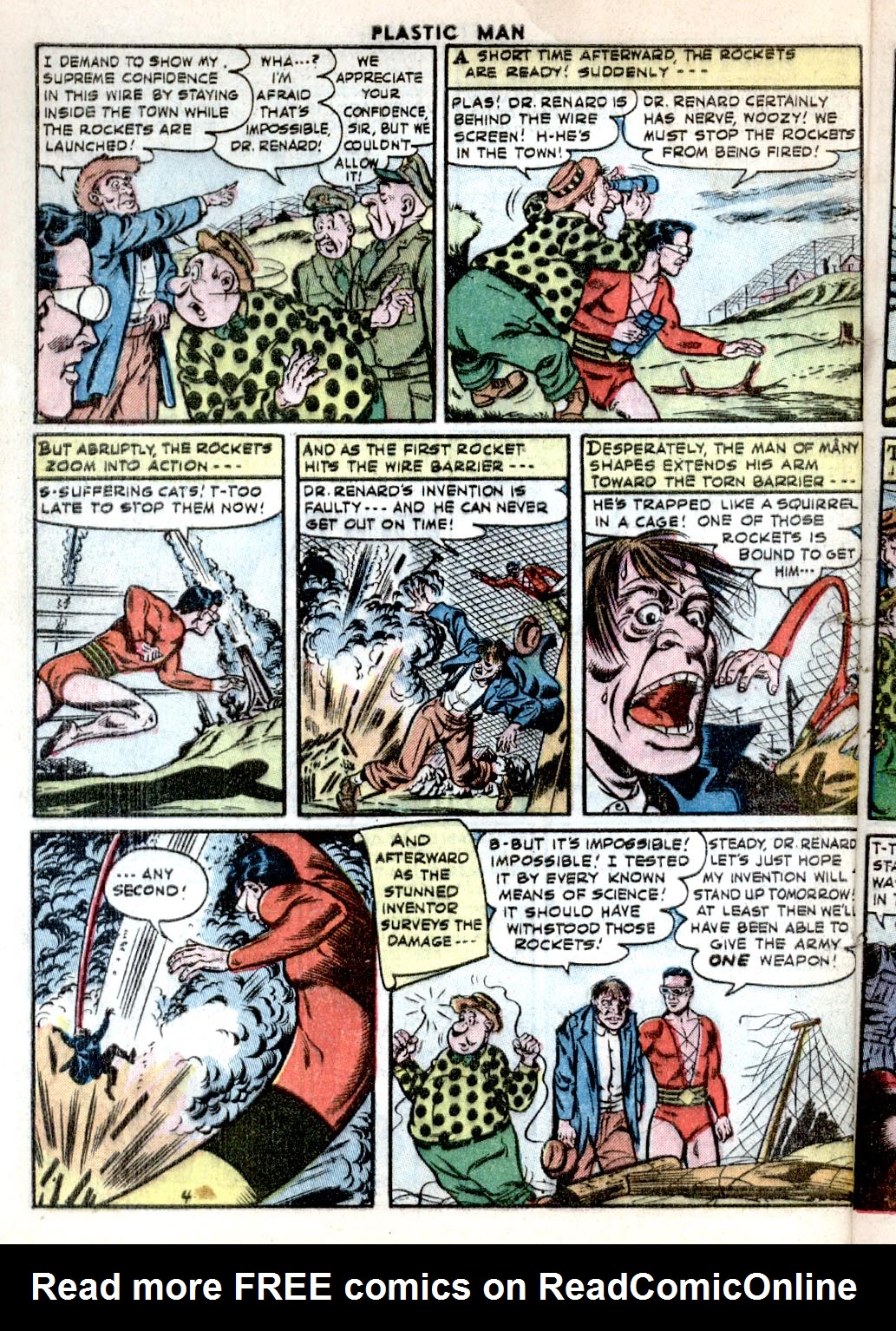 Read online Plastic Man (1943) comic -  Issue #46 - 6