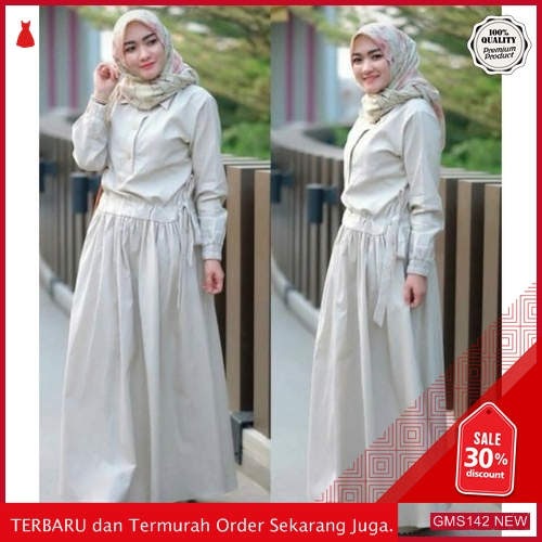 GMS142 KBRLF142S49 Sadira Dress Bahan Balotelli Ukuran Dropship SK0391857076