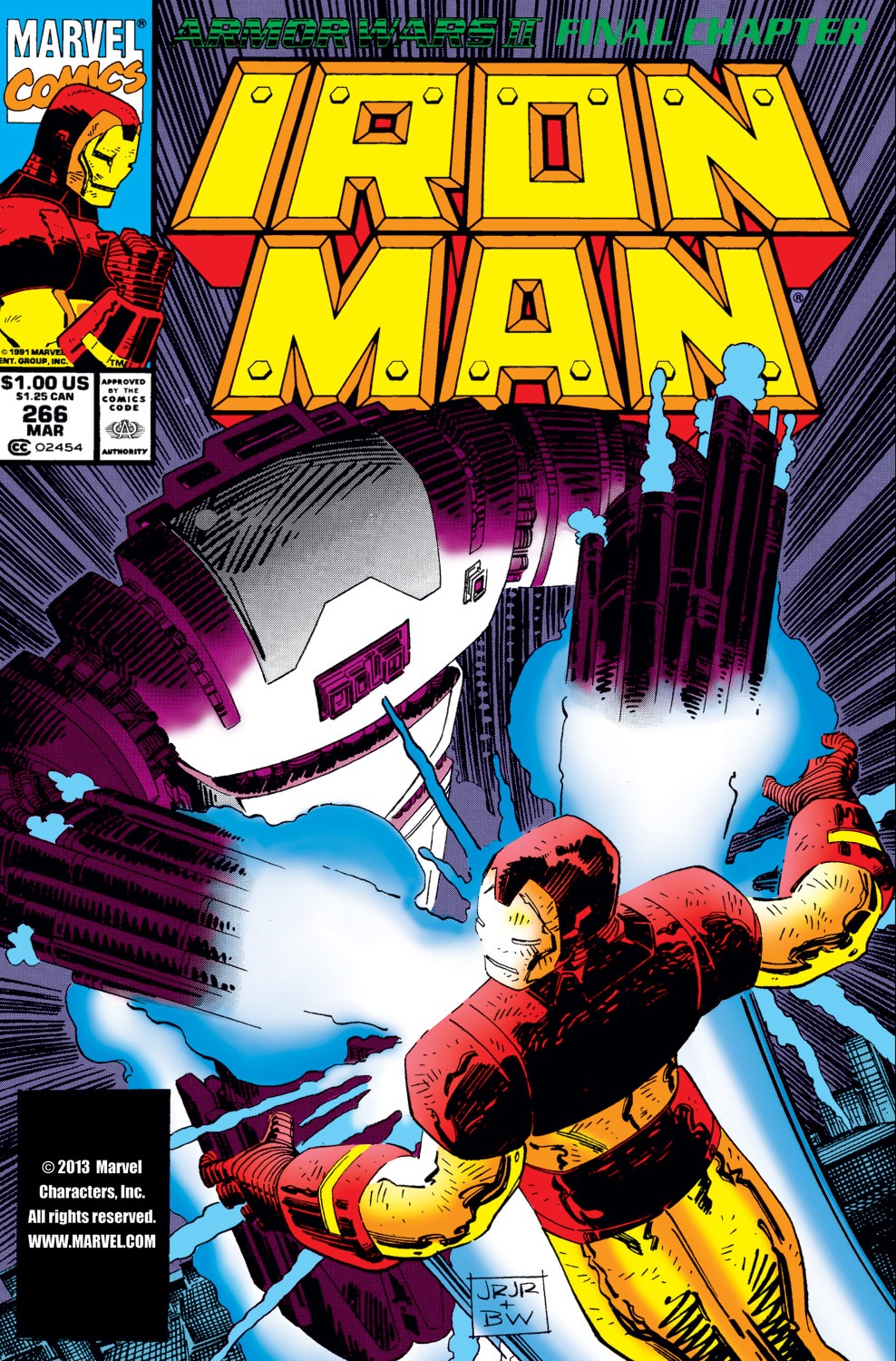 Read online Iron Man (1968) comic -  Issue #266 - 1