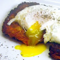 Daphne Oz's Poached Eggs With Sweet Potato Pancakes 10.17.11