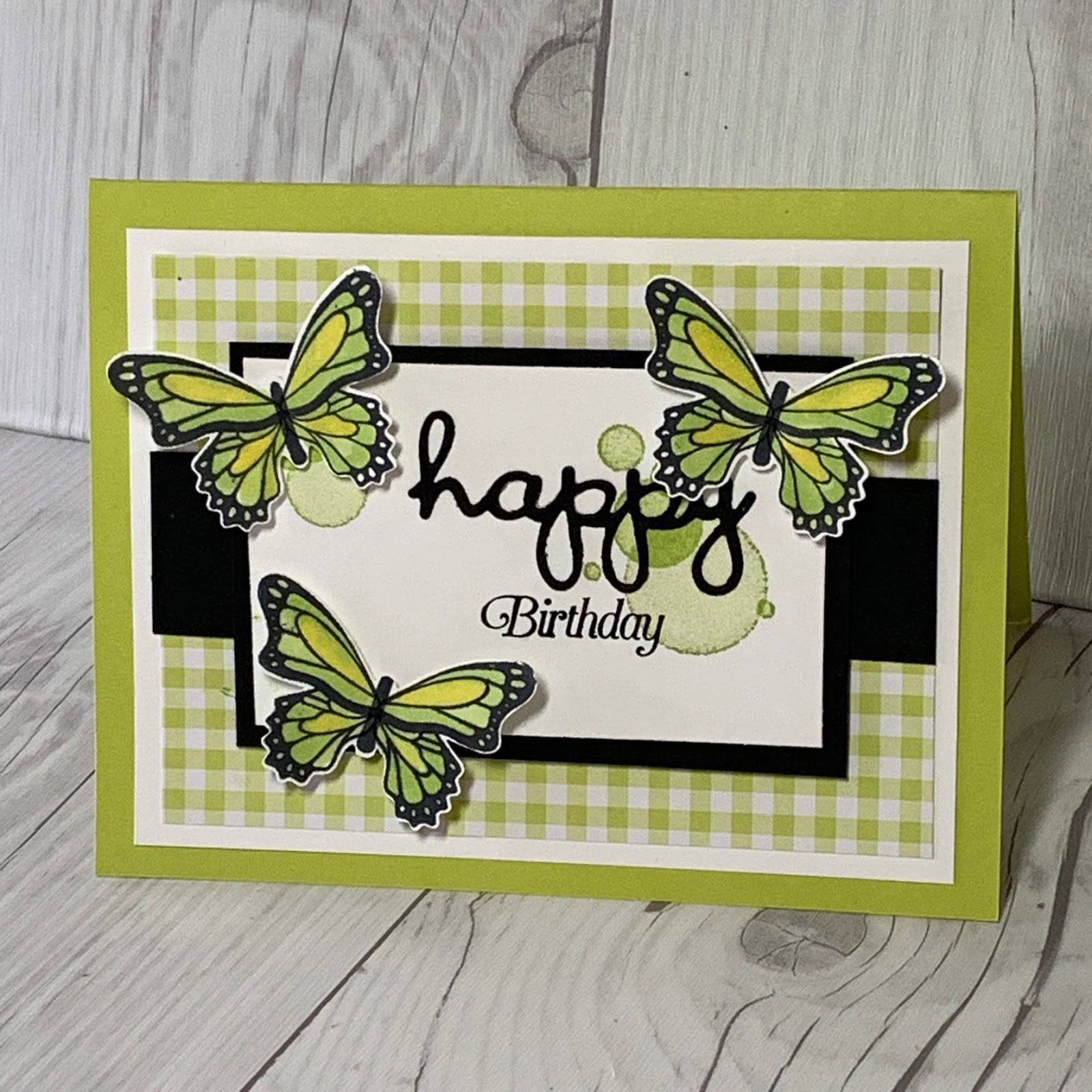 Stampin' Up! Butterfly Gala Stamp Set and Coordinating Punch Back In