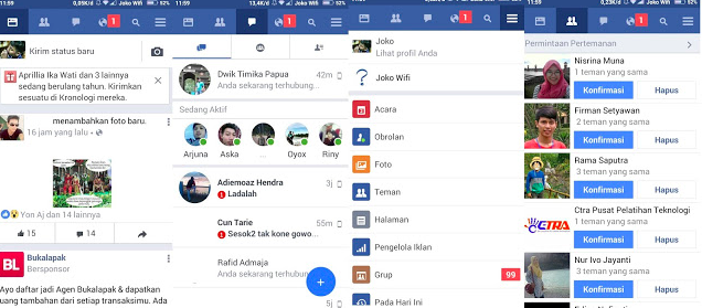 Download Facebook Mod Messenger Jadi Satu Versi Terbaru 2018 