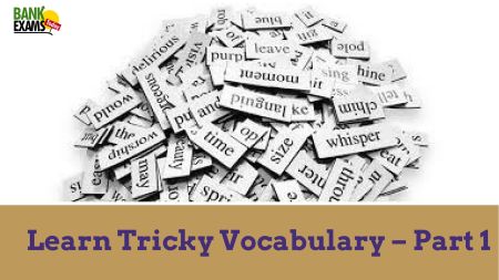 tricky vocabulary