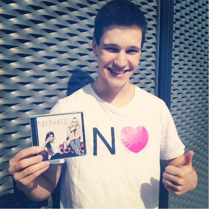 Giulia-Lena Fortuna: Wincent Weiß lächelt süß