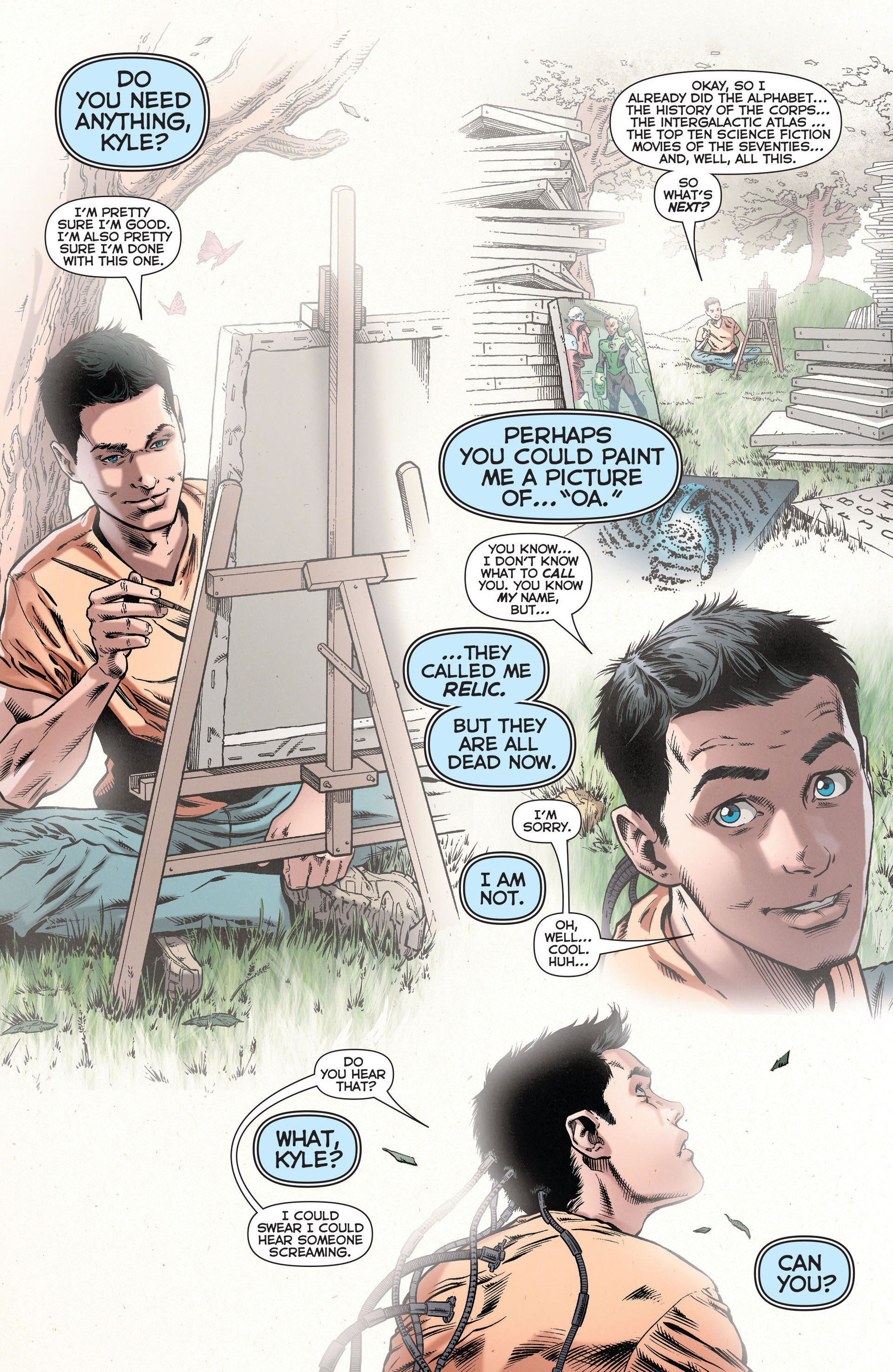 Read online Green Lantern: New Guardians comic -  Issue #22 - 12