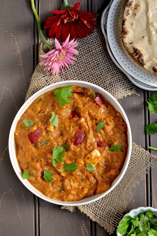 Vegetarian Shahi Vegetable Curry