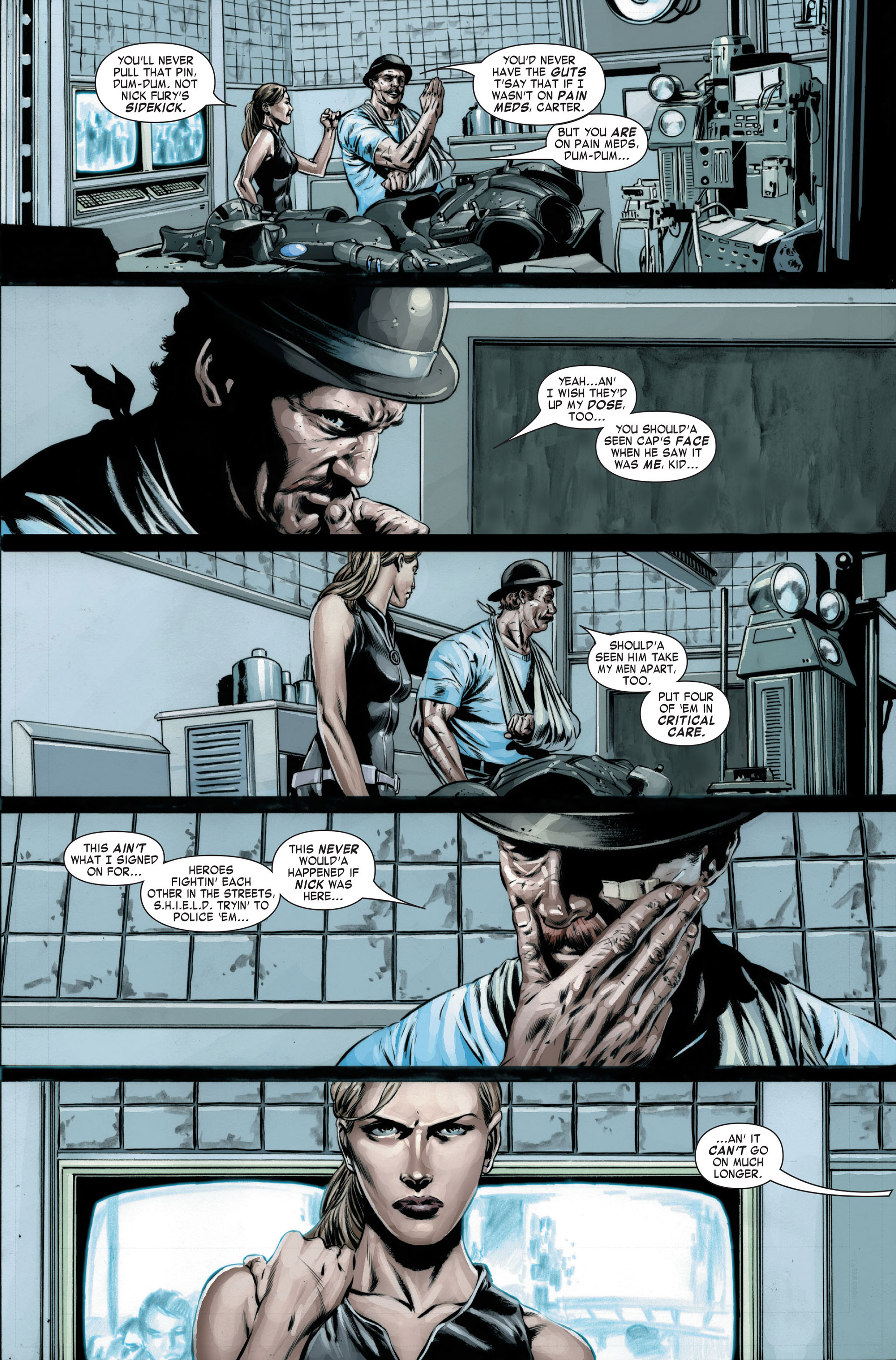 Read online Captain America (2005) comic -  Issue #22 - 10