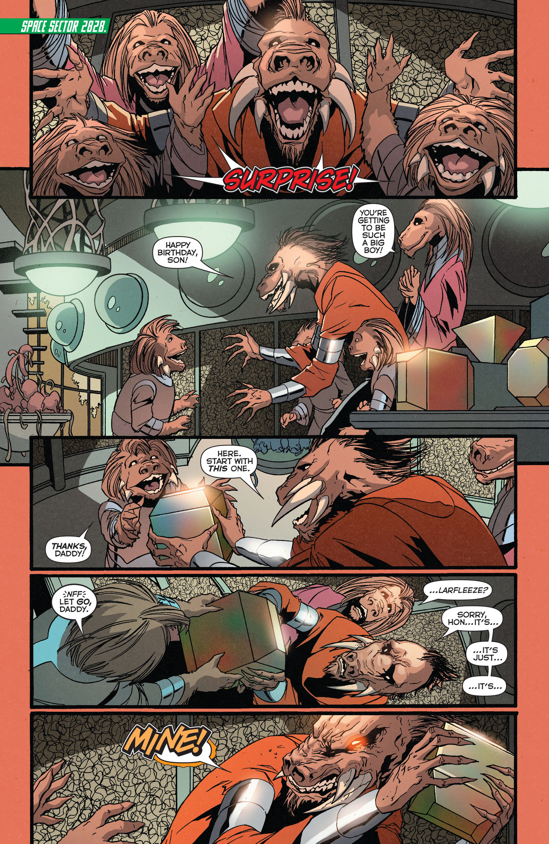 Read online Green Lantern: New Guardians comic -  Issue #18 - 7