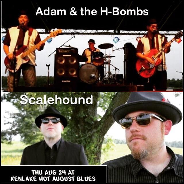 Kenlake Hot August Blues Notes Stage Schedule for this year's Hot