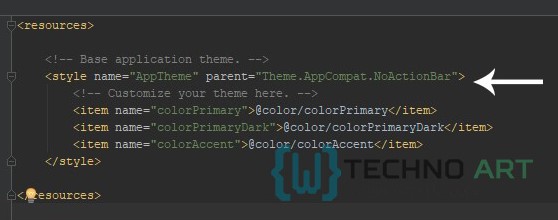 Menghapus ActionBar atauToolBar pada Android Studio Menghapus ActionBar atauToolBar pada Android Studio