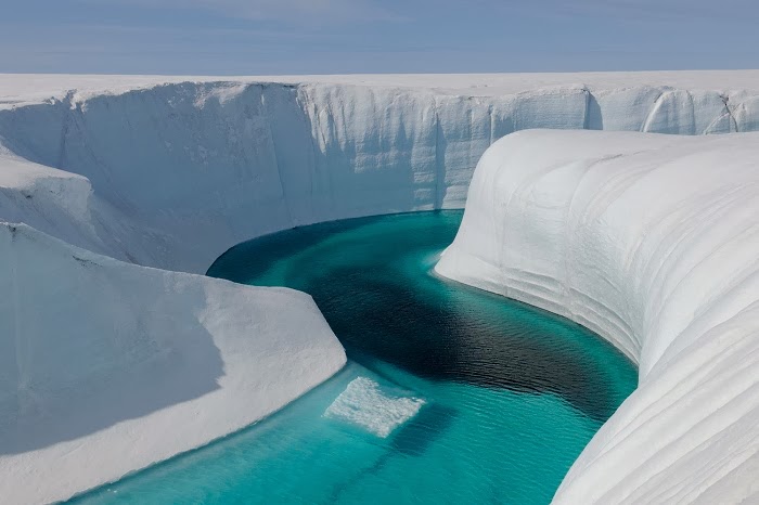 Blue River, Greenland. A Paradise For Kayak Lovers