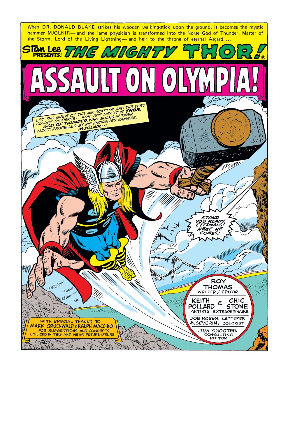 Read online Thor (1966) comic -  Issue #287 - 2