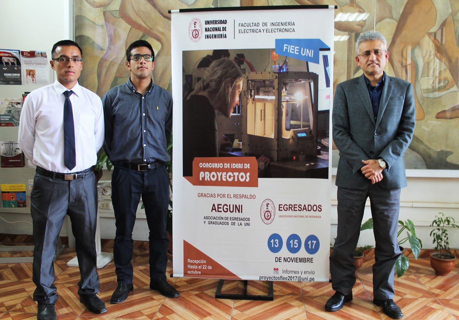 Centro de Estudiantes de la FIEE – UNI invita a participar al “Concurso de Ideas de Proyectos”