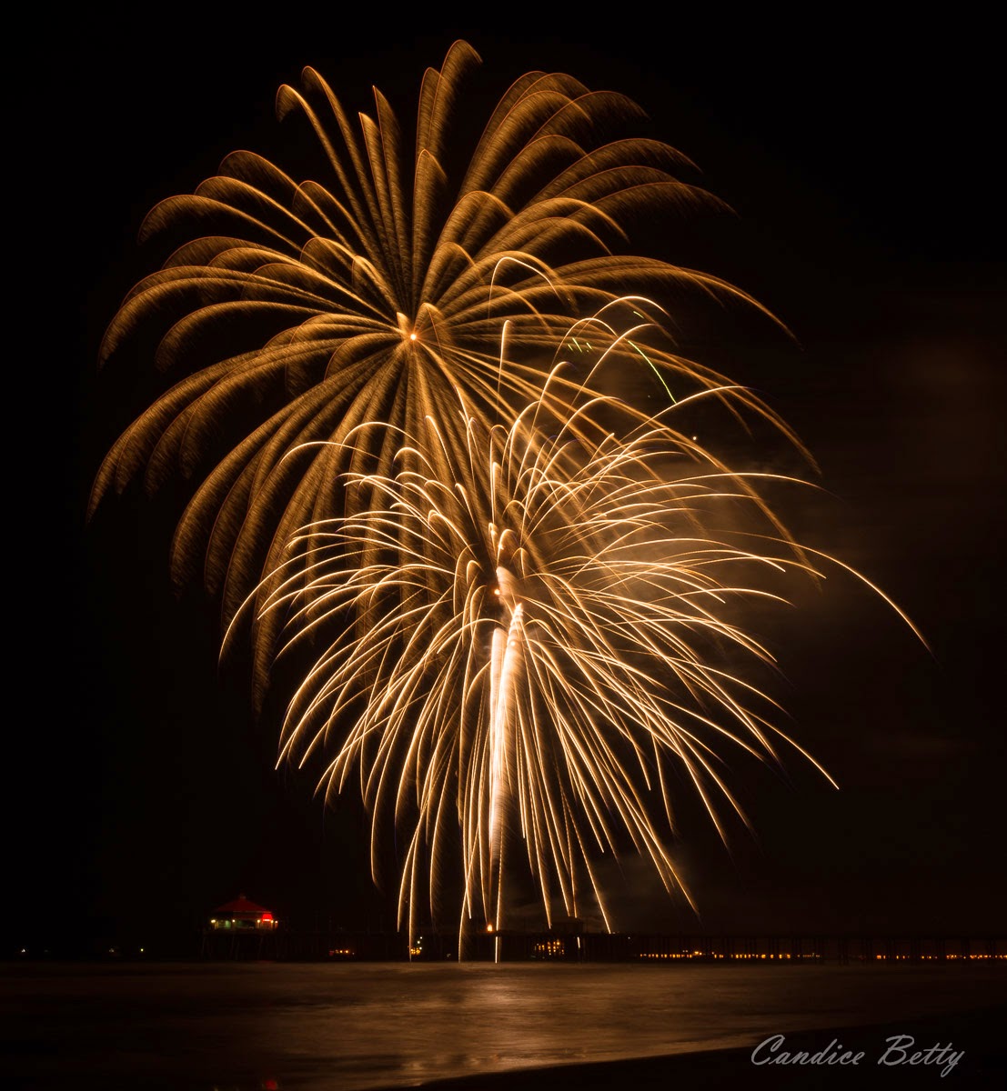 Ambition Photography Blog Fourth of July Fireworks Huntington Beach