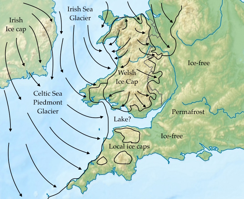 Stonehenge and the Ice Age Devensian ice extent in the Celtic Sea arena