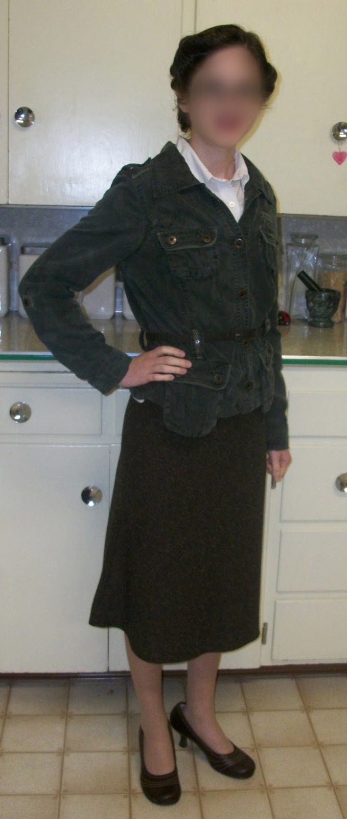 How to Wear a Military Jacket and Still Look Feminine!