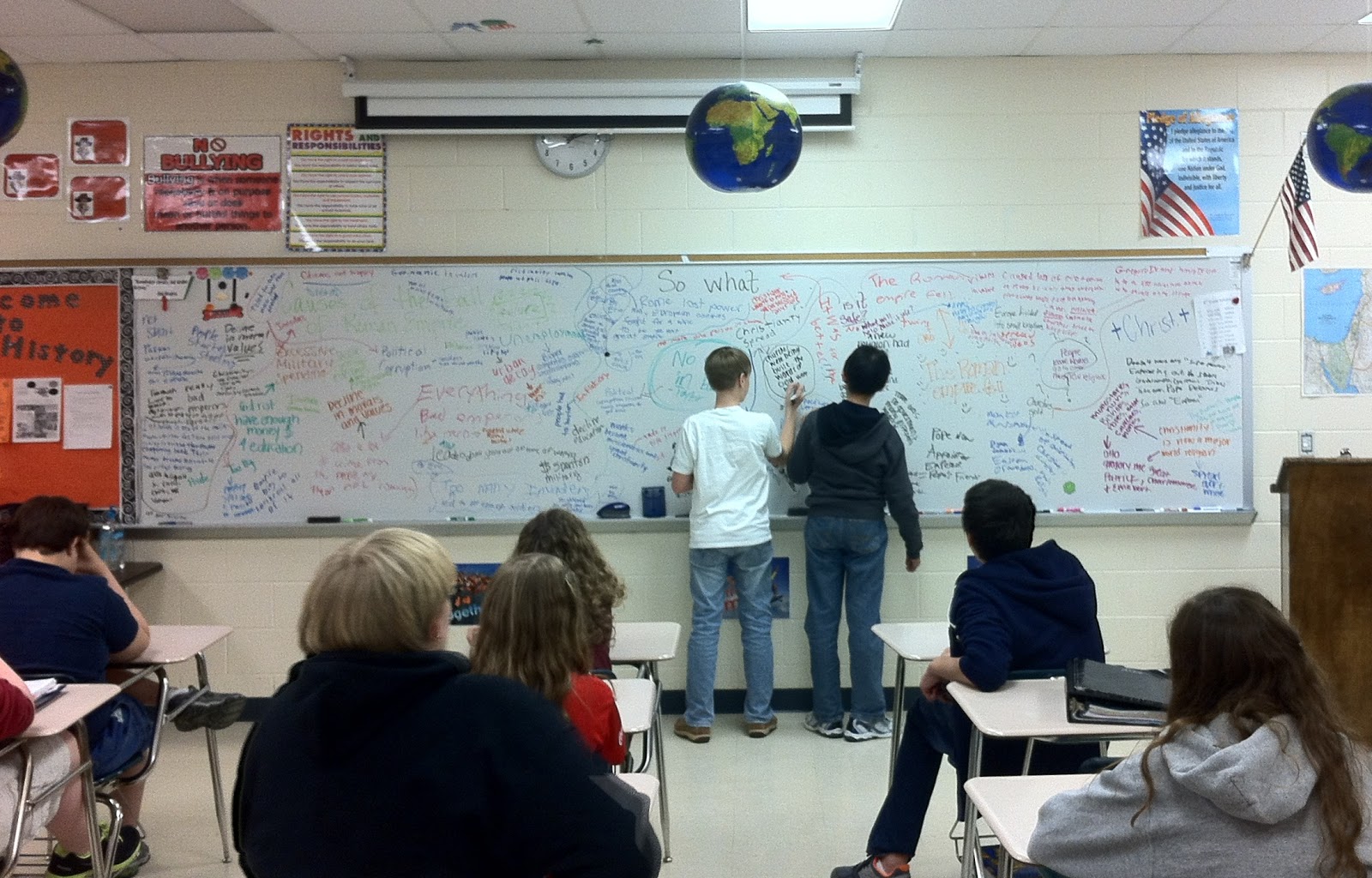 Changing Their Minds Our First Chalk Talk