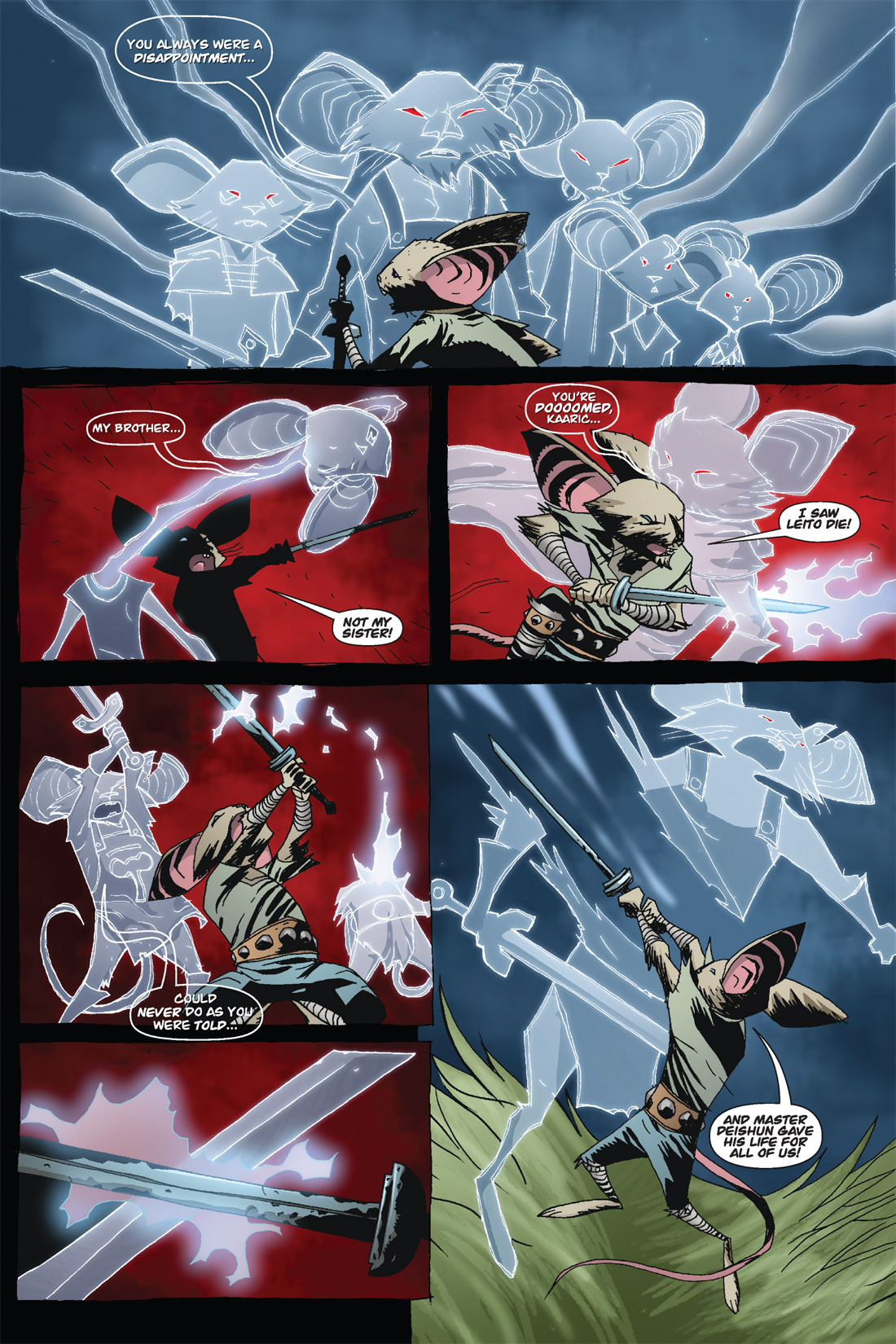 Read online The Mice Templar Volume 1 comic -  Issue #5 - 6