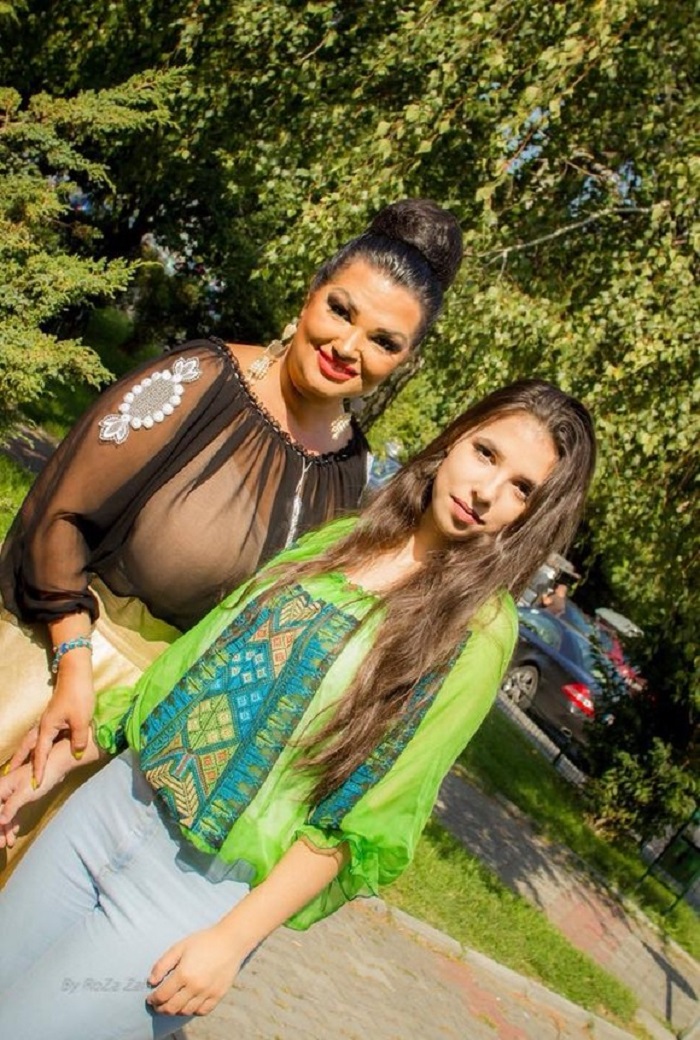Ozana Barabancea și fiica ei Foto Facebook