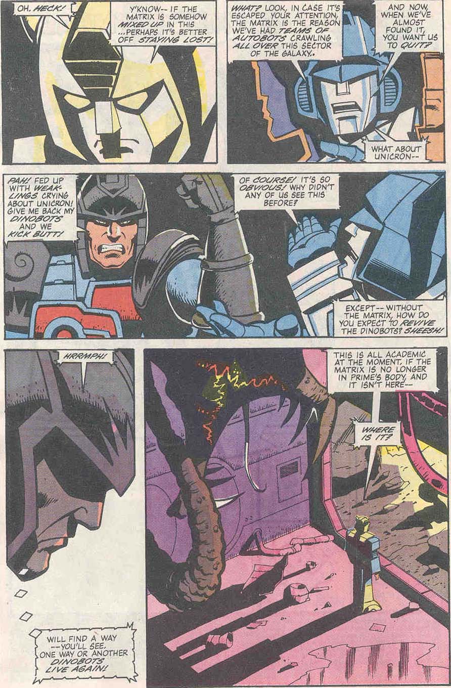 Read online The Transformers (1984) comic -  Issue #65 - 7