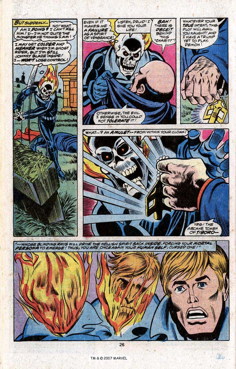 Read online Ghost Rider (1973) comic -  Issue #26 - 28