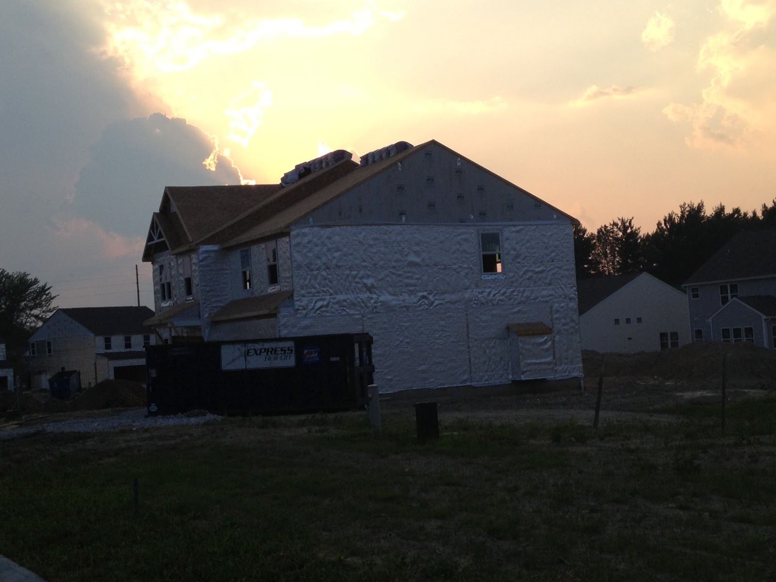 Building Our New Ryan Home The Naples Framing Is Looking Good!