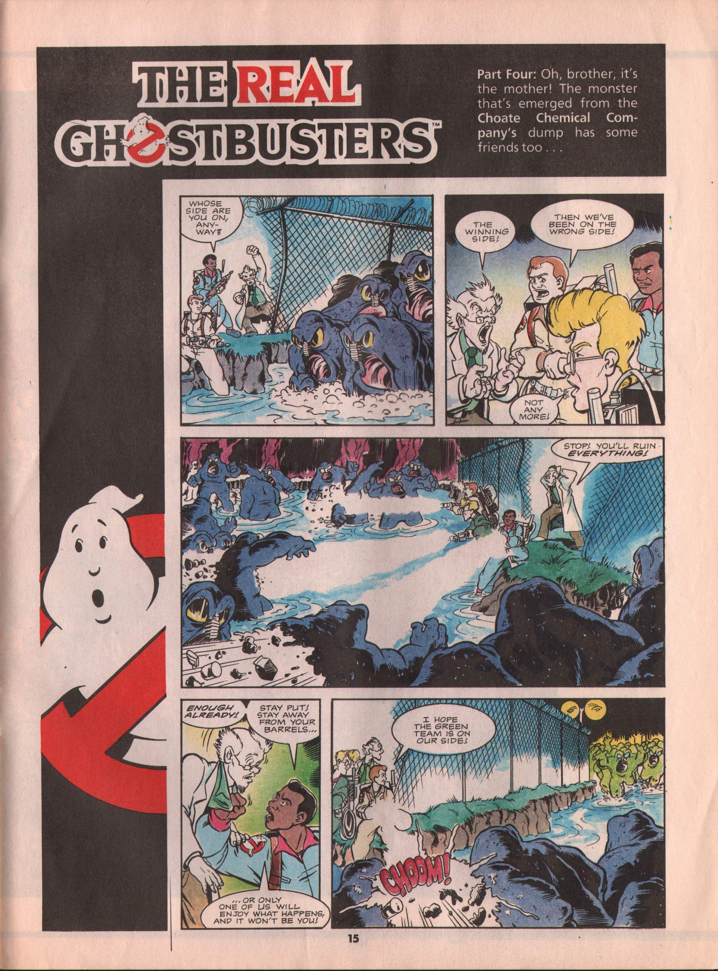 Read online The Real Ghostbusters comic -  Issue #154 - 7