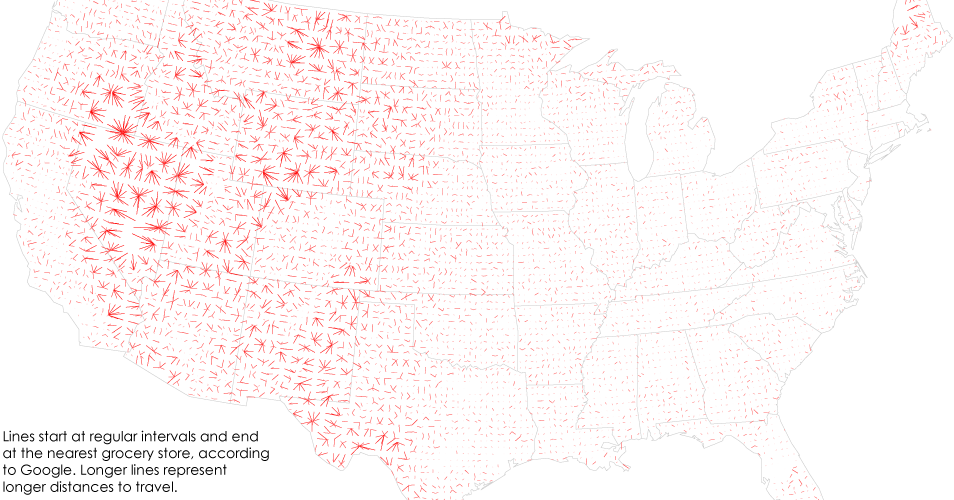 10 Map Of The United States Deserts - Nearest Grocery All Red 